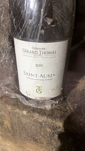 Bourgogne Saint-Aubin Domaine Gérard Thomas 2019