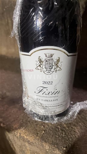 Vin Rouge sec J.N. Tabellion & Rossignol 2022 France Bourgogne Fixin AOC