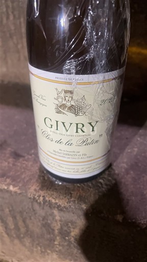 Burgundy Givry Michel Sarrazin et Fils Clos de la Pâture 2023