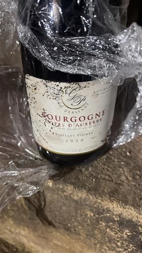 Vinos Rouge sec Vieilles Vignes Dersso 2020 Francia Borgoña Borgoña Costas de Auxerre AOC