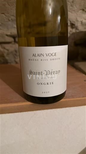 Vallée du Rhône Saint-Péray Alain Voge Ongrie 2023