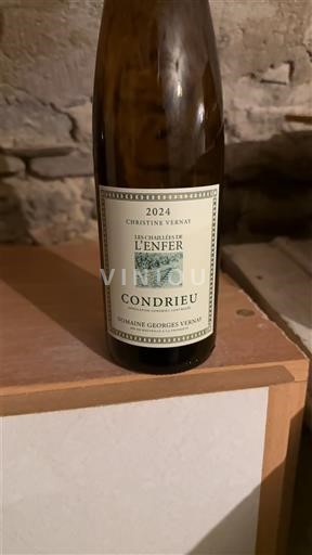 Vinos Blanc sec Les Chaillées de l'Enfer Domaine Georges Vernay 2024 Francia Valle del Ródano Condrieu AOC