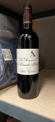 Bordeaux Saint-Estèphe La Dame de la Secondé-Malbec 2020