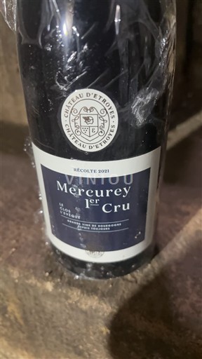 Borgogna Mercurey Premier Cru Château Etroyes Le Clos l'Evêque 2021