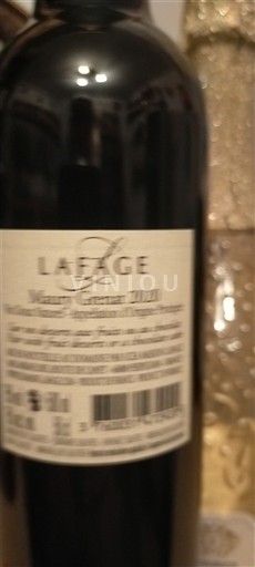Roussillon Maury Domaine Lafage Maury Grenat 2017