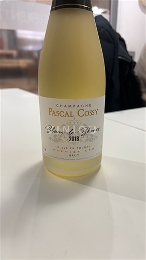 Champagne Pascal Cossy Blanc de Blancs 2018
