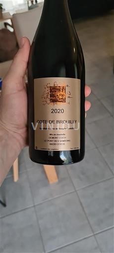 Beaujolais Côte-de-brouilly Le Pont des Samsons 2020