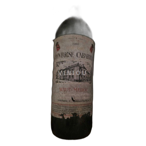 Bordeaux Haut-Médoc Château Pontoise Cabarrus 1988