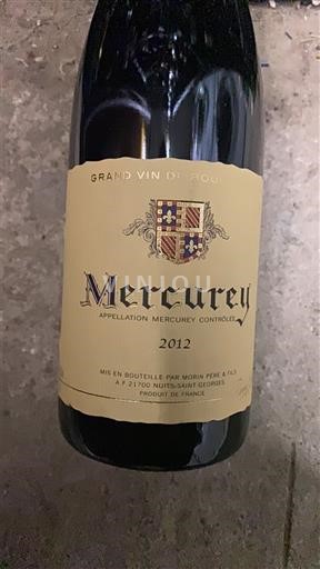 Borgogna Mercurey Moirin Père & Fils 2012