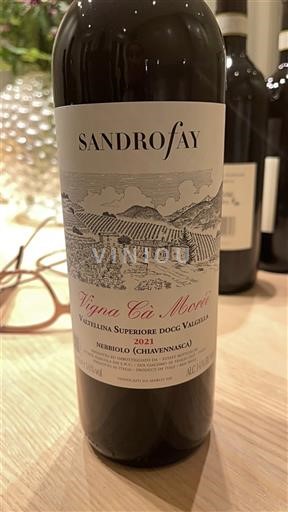 Lombardía Valtellina Superiore Sandro Fay Vigna Cà Moréi 2021