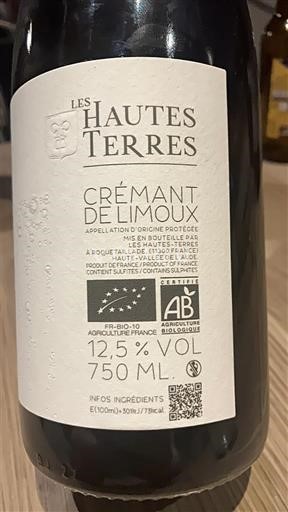 Languedoc Crémant de Limoux Les Hautes Terres Non-Vintage