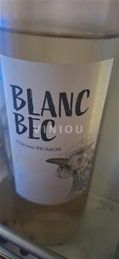 Bordeaux Château Picaron Blanc Bec Neročník