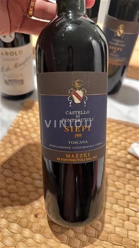 Toscane Niet gespecificeerd Castello di Fonterutoli Siepi 1999
