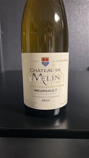 Bourgogne Meursault Château Meulin Les Grandes Charrons 2023