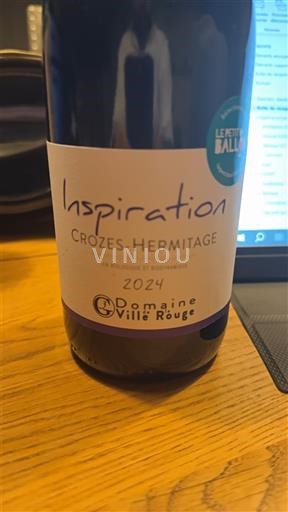 Rhônetal Crozes-Hermitage Domaine La Ville Rouge Inspiration 2024