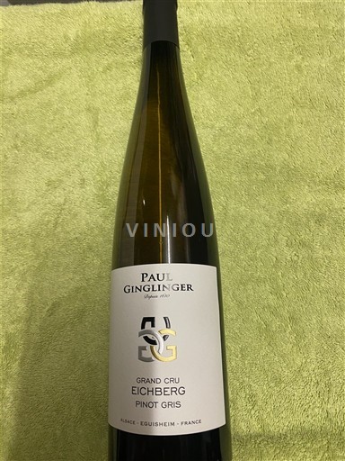 Alsace Pinot Grigio Grand Cru Paul Ginglinger Grand Cru Eichberg Pinot Gris 2022