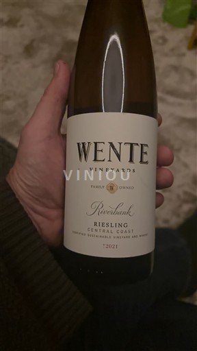 Каліфорнійські AVA Централ-Кост Wente Vineyards Riverbank 2021