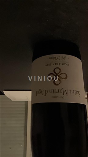 Languedoc Faugères Domaine Saint Martin d'Agel Faugères 2019