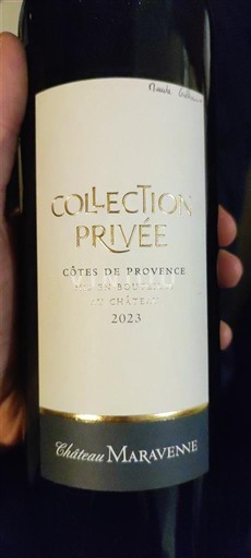 Provence Côtes-de-provence Château Maravenne Collection Privée 2023