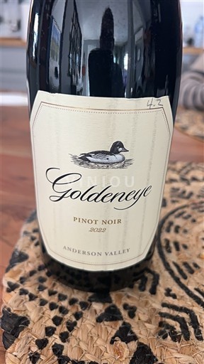 California AVAs Anderson Valley Goldeneye 2022