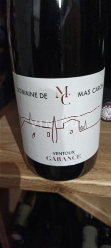 Vallée du Rhône Ventoux Domaine Mas Caron Garance 2018