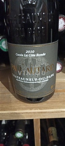 Vallée du Rhône Châteauneuf-du-pape Paul Autard La Côte Ronde 2010