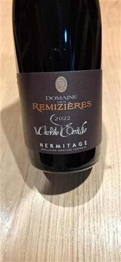 Thung lũng Rhône Hermitage Domaine S Remizières Émilie 2022