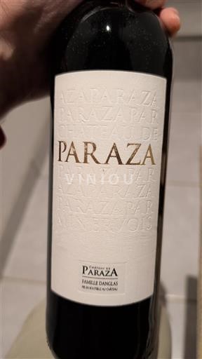 Languedoc Minervois Château Paraza 2022