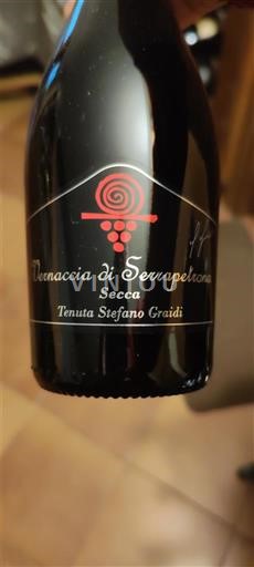 Marche Wines Vernaccia di Serrapetrona Tenuta Stefano Graidi Secca Non-Vintage