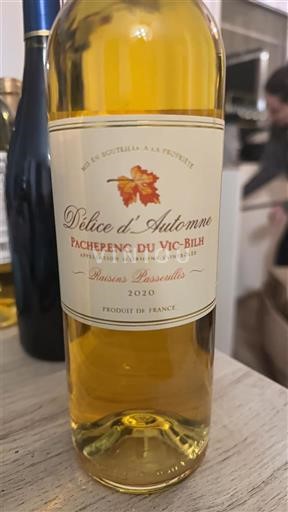 Південний Захід Пашеронк-дю-вік-біль Délice d'Automne 2020