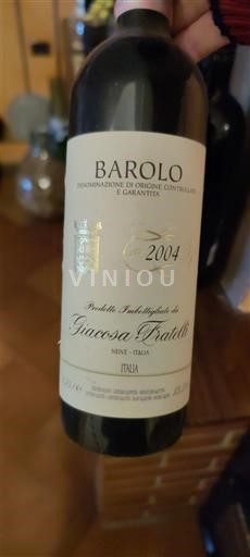 Piëmont Barolo Giacosa Fratelli 2004