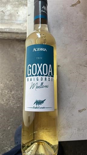 Sydvestfrankrig Irouléguy Agerria Goxoa 2022