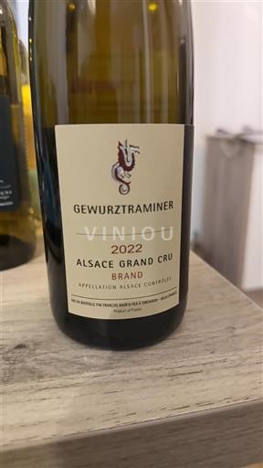 Alsacia No especificado Grand Cru Brand Gewurztraminer 2022
