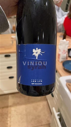 Languedoc a Roussillon Cévennes Domaine Les Lys La petite Syrah Neročník