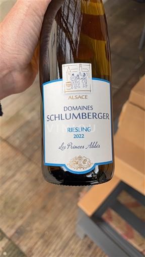 Алзас Аласас Domaine Domaines Schlumberger Les Princes Abbés 2022