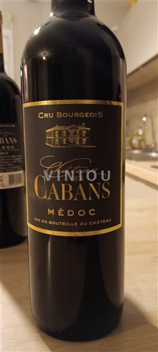 Bordeaux Médoc Château S Cabans Neleten.