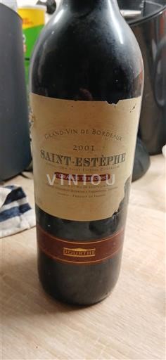 Bordeaux Saint-Estèphe Grands Terroirs 2001