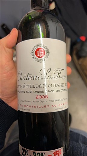Bordeaux Saint-Émilion Grand Cru Grand Cru Château La Fleur 2008
