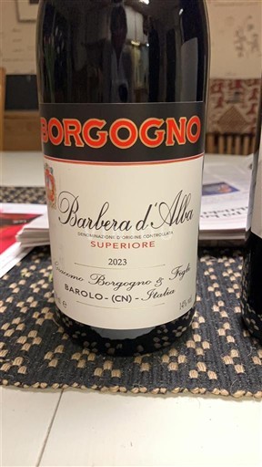 Piëmont Barbera d'Alba Giacomo Borgogno & Figli Superiore 2023