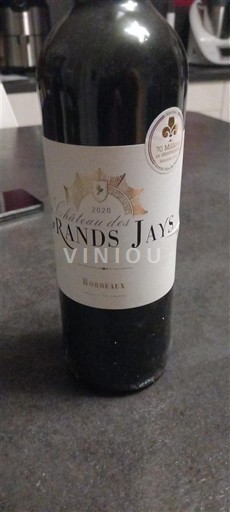 Bordeaux Château S Grands Jays 2020