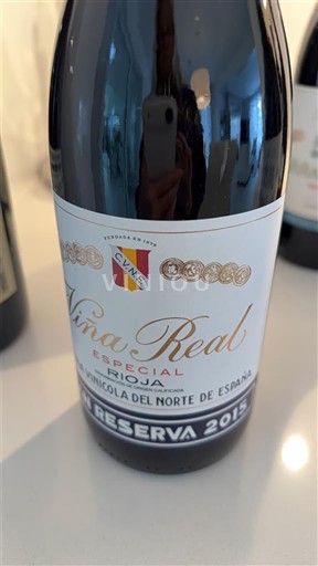 Rượu vang Rouge sec Especial Reserva Viña Real 2015 Tây Ban Nha La Rioja Rioja DO