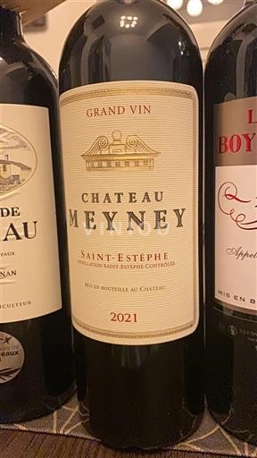 Bordeaux Saint-Estèphe Château Meyney Grand Vin 2021