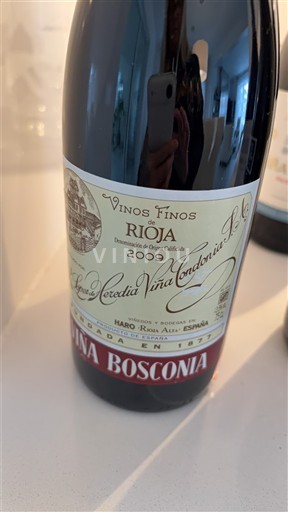 Vinos Rouge sec Viña Bosconia Lopez de Heredia Viña Tondonia 2009 España La Rioja Rioja DO