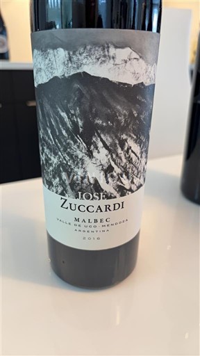 Mendoza Valle de Uco Zuccardi José Zuccardi 2016