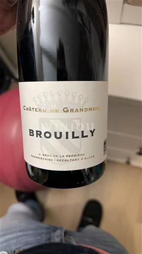 Beaujolais Brouilly Château Grandmont 2018