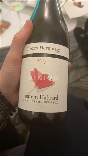 Rhônetal Crozes-Hermitage Laurent Habrard 2017
