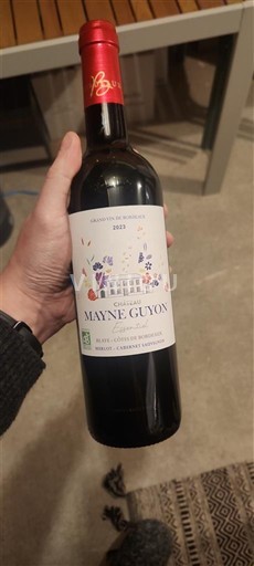 Bordeaux Blaye-Côtes-de-Bordeaux Château Mayne Guyon 2023
