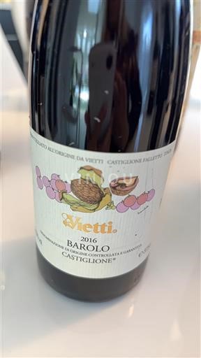 Piemont Barolo Vietti Castiglione 2016
