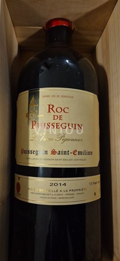 Vin Rouge sec L'Veuve Peynaure Roc de Puisseguin 2014 France Bordeaux Puisseguin-saint-émilion AOC