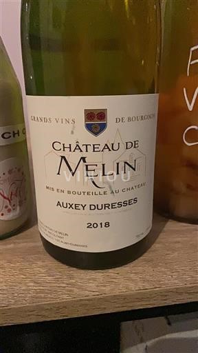 Borgogna Auxey-Duresses Château Melin 2016